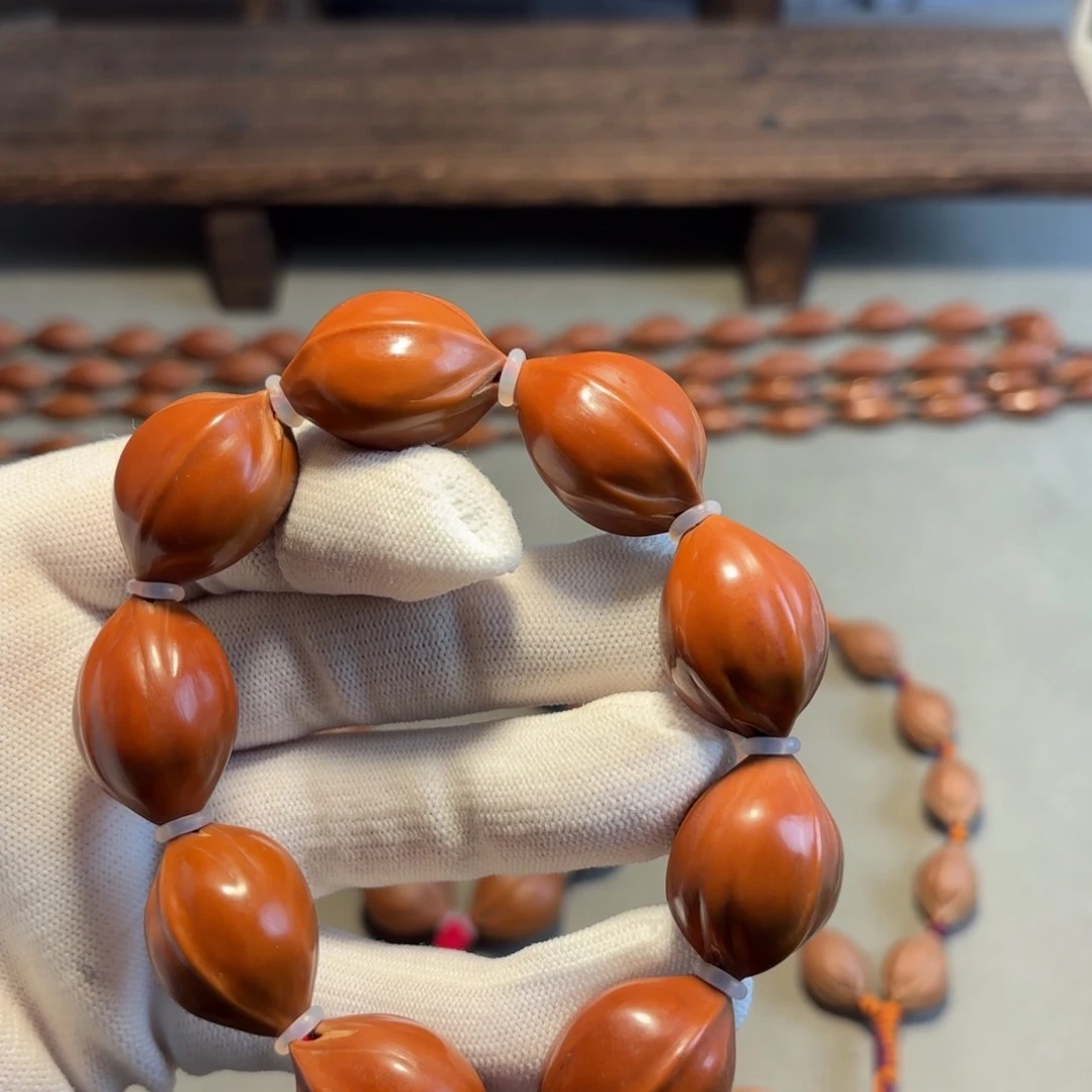 橄榄核手串/手链梅林铁核手串20×28抛光款