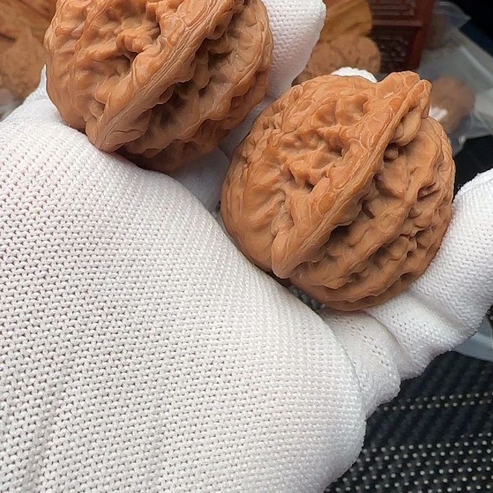 吊坠文玩核桃全品金公子46