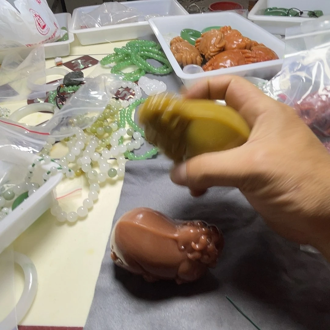 石英质玉手链未镶嵌