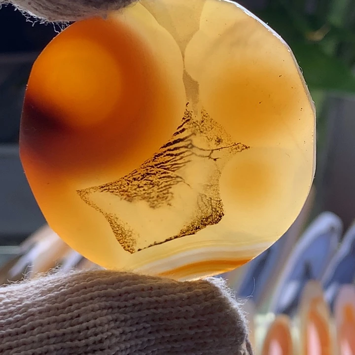 未镶嵌玛瑙/玉髓珠宝半成品161