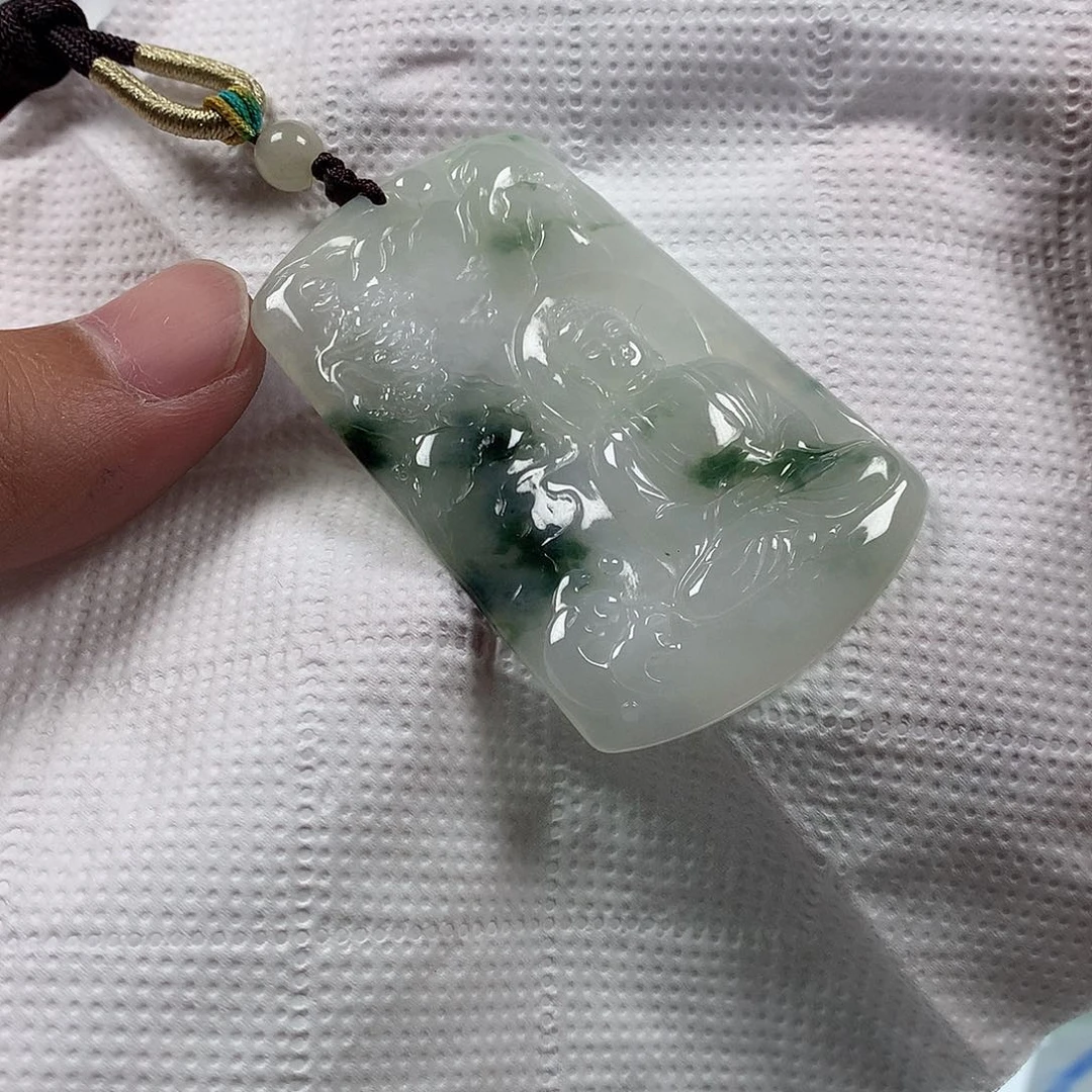 m***o定制翡翠未镶嵌翡翠大日如来