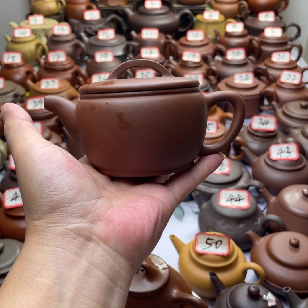 ****٭茶壶紫砂宜兴紫砂半手工