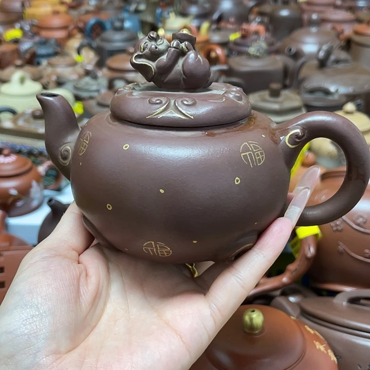 茶壶紫砂郑*淼紫砂艺术作品