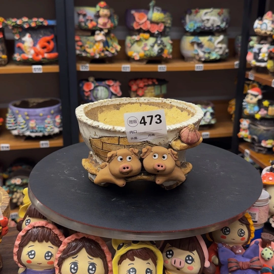 【闪购商品】粗陶手捏