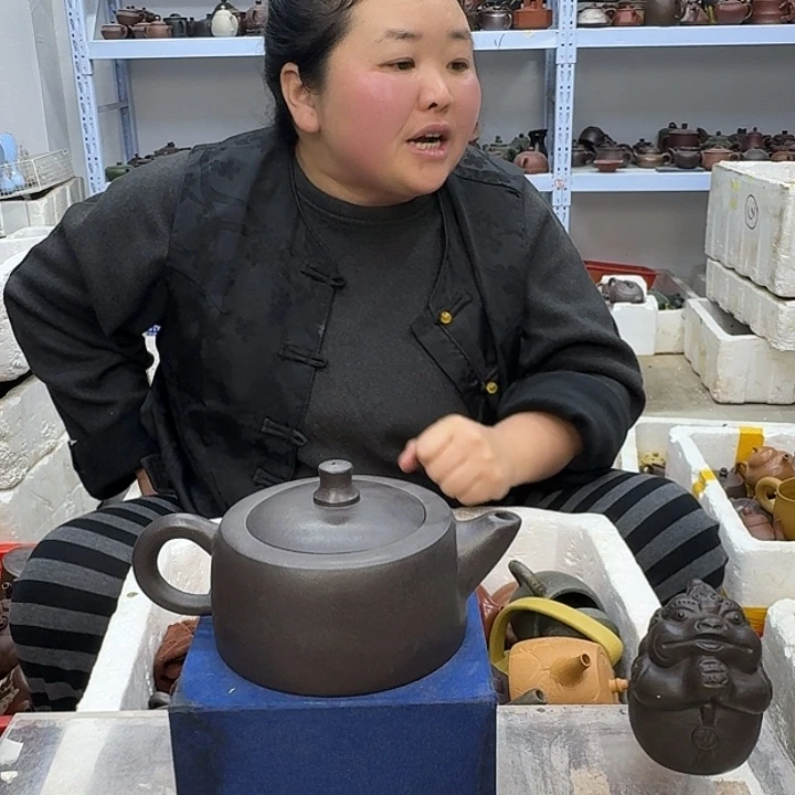 茶壶紫砂宜兴紫砂壶瑕疵处理