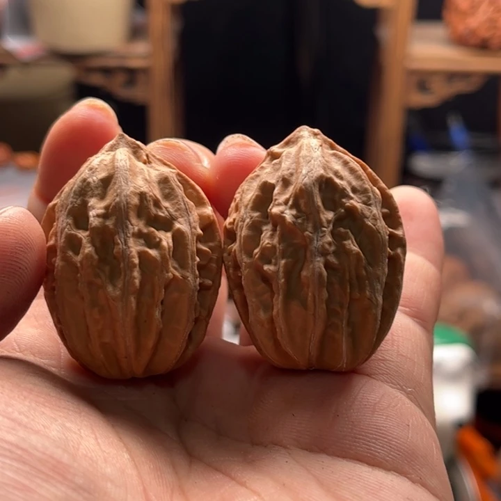 文玩核桃把件楸大胖101