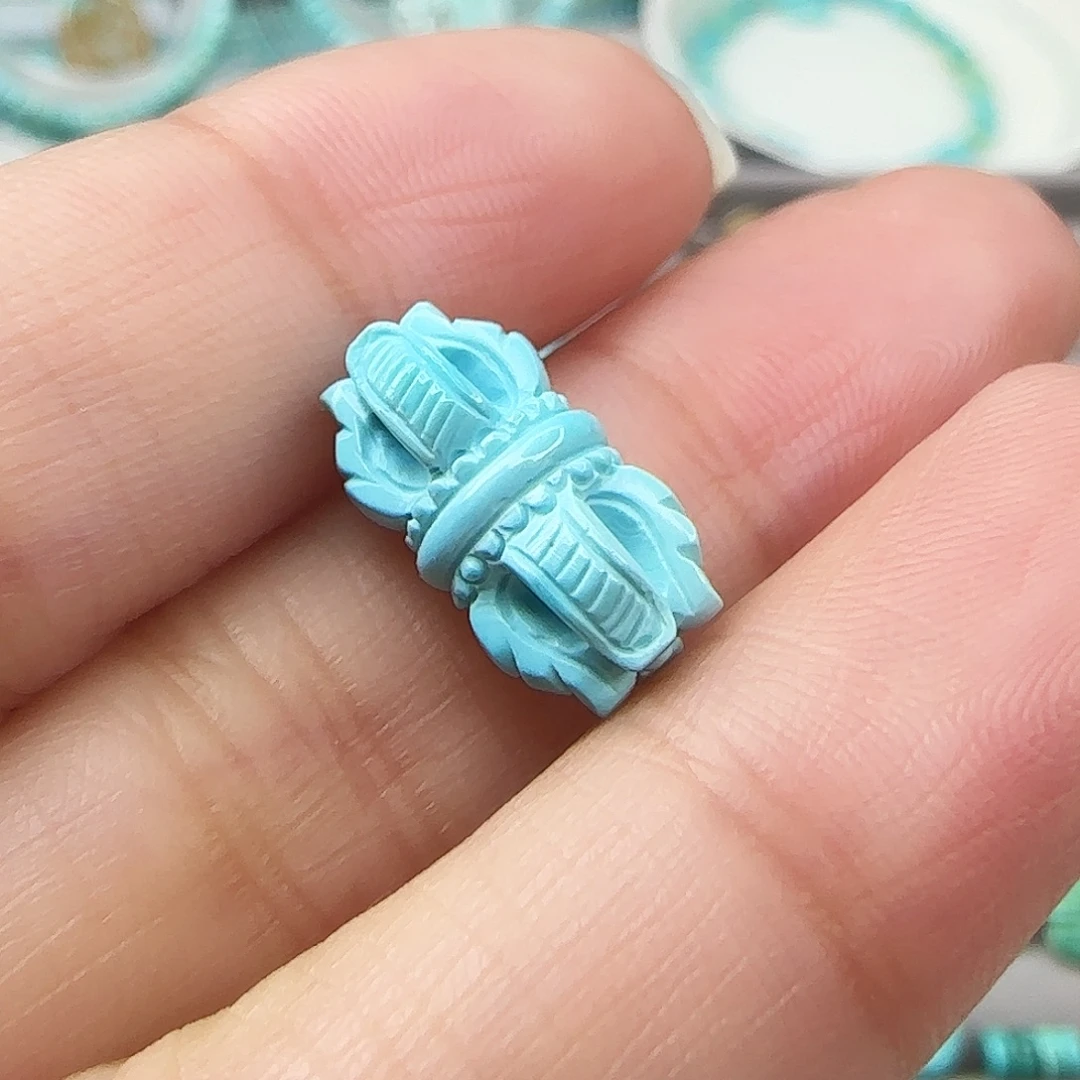 绿松石未镶嵌配饰