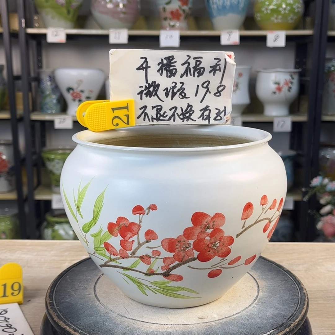罐1xc景德镇陶瓷花盆