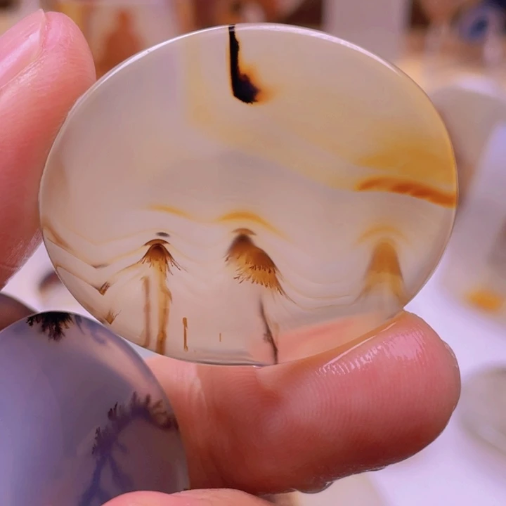 玛瑙/玉髓未镶嵌吊坠(不含链)