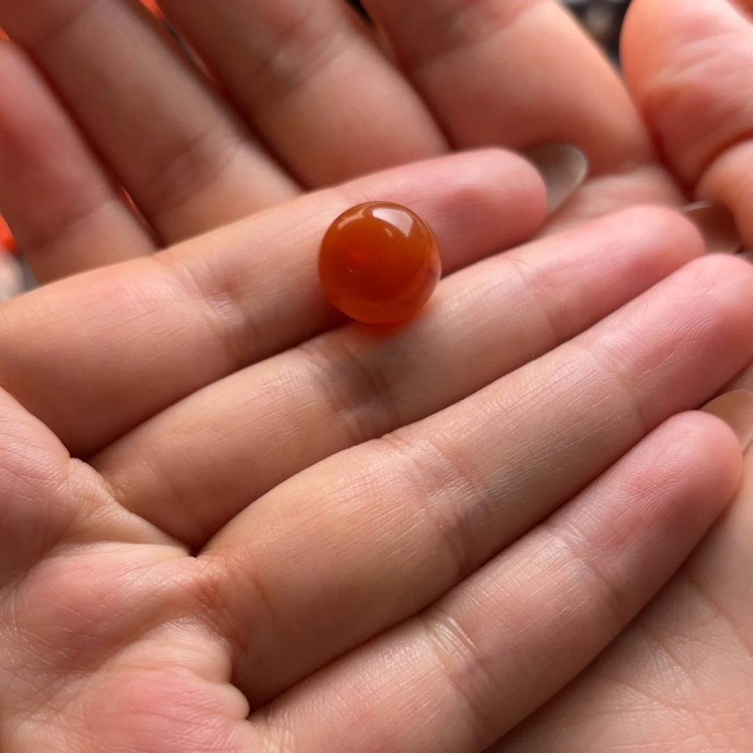 未镶嵌南红玛瑙珠宝半成品