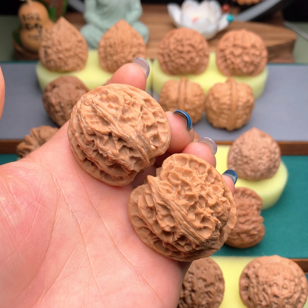 吊坠文玩核桃全品原桩苹果园39.5