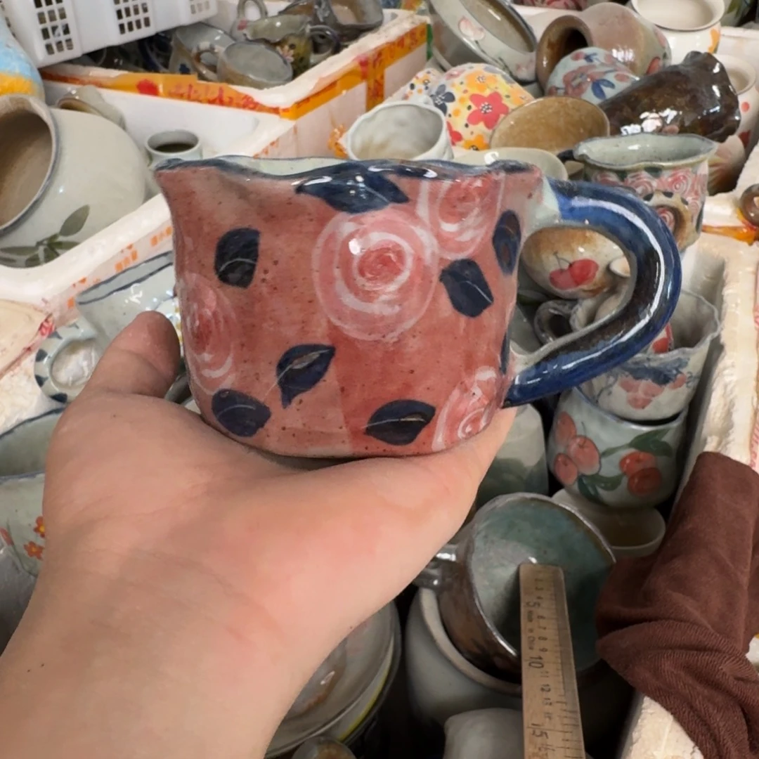 釉下彩瑕疵处理慎拍98
