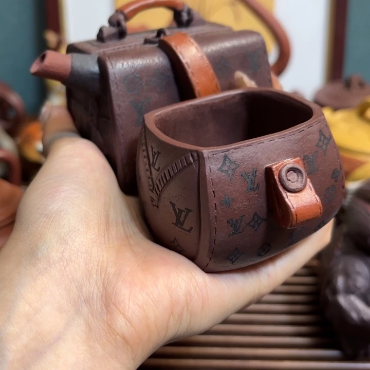 紫砂茶宠原矿精品高端紫砂壶