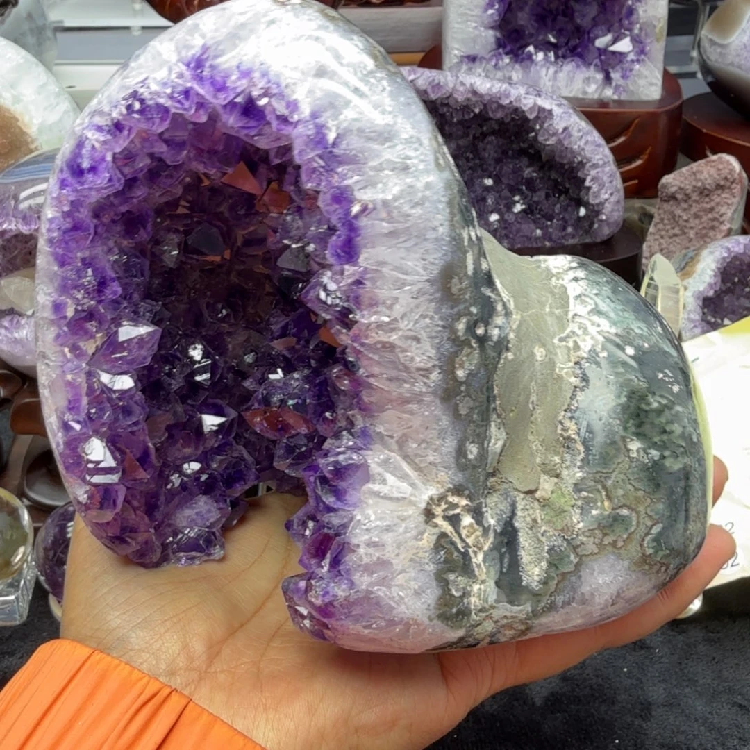 未镶嵌珠宝半成品紫晶