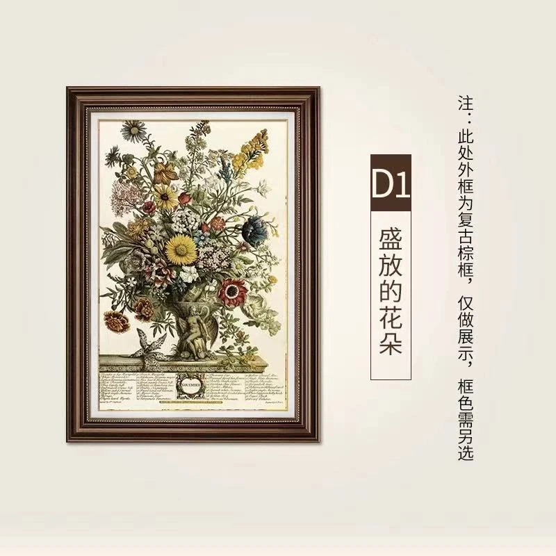 美式生命树幸福花轻奢欧式客厅大幅艺术风景装饰挂画5070