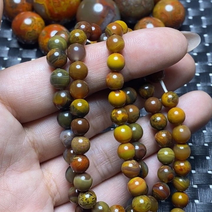 玛瑙/玉髓颈饰未镶嵌古**怀