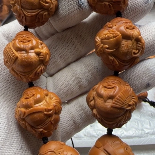 大***迪橄榄核手串橄榄雕工艺品