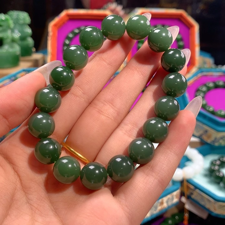 未镶嵌手串和田玉（碧玉）