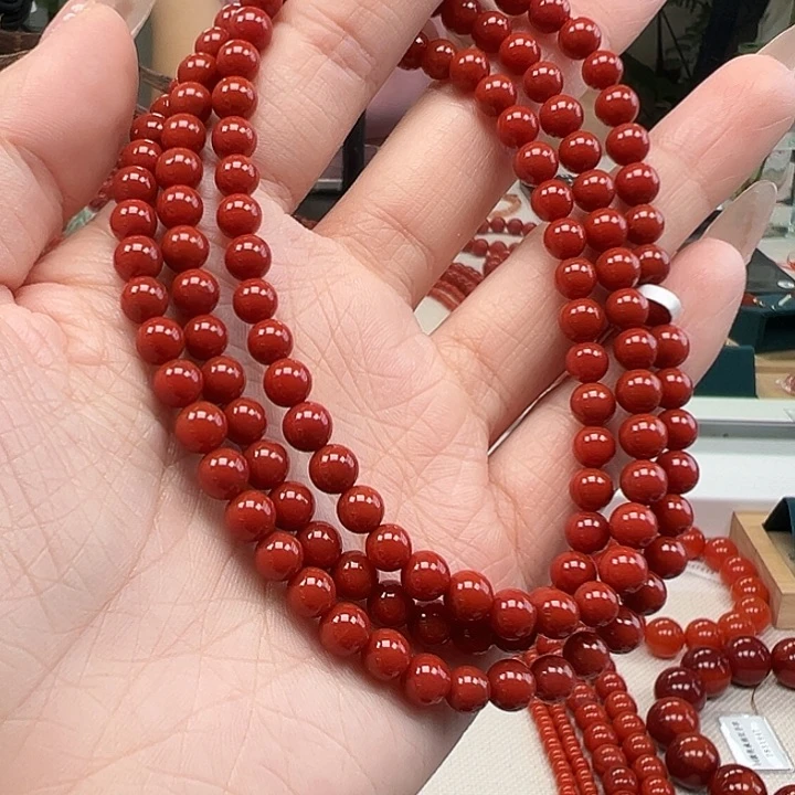 手串未镶嵌南红玛瑙