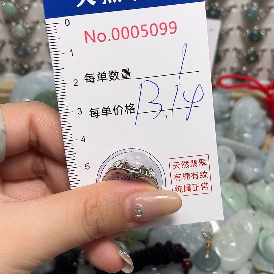 翡翠未镶嵌颈饰5099