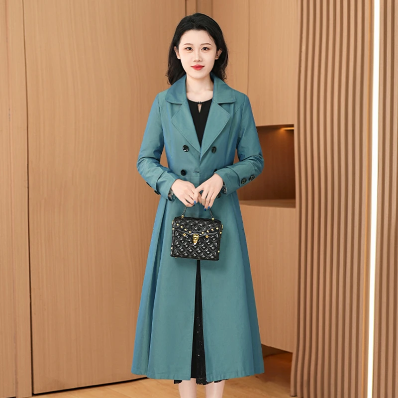 DLYY0723显瘦女2025年新款气质女神范高端洋气减龄风衣