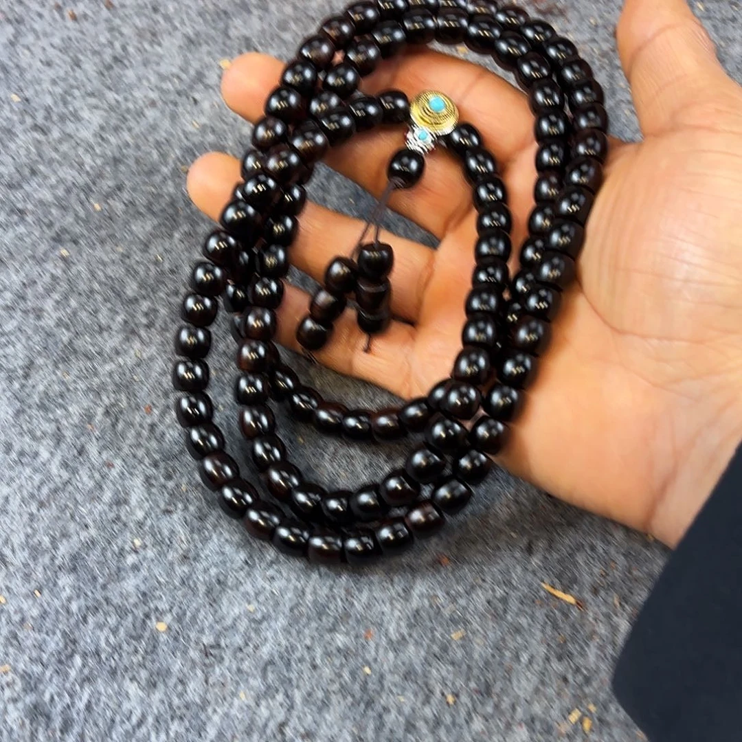 崖柏8/9崖窝黑珍珠舍利 黑金结油 味香醇厚！