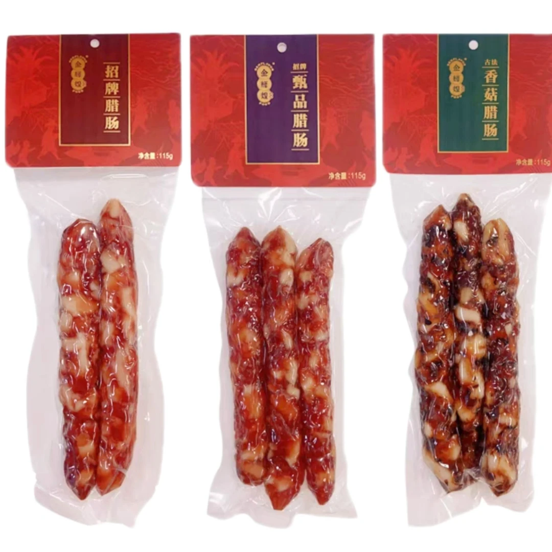 广式招牌腊肠组合115g*3袋