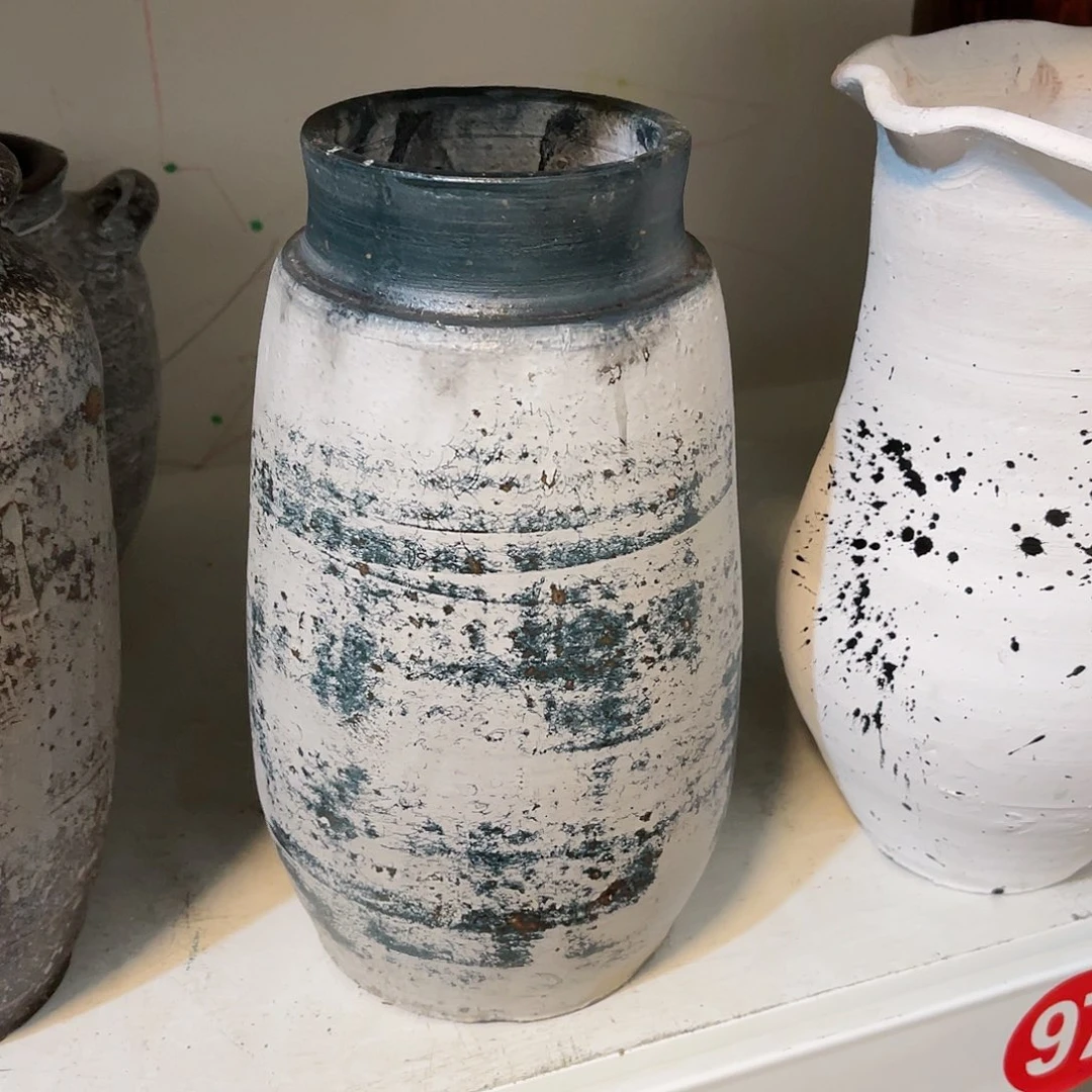 红陶无孔无孔口径10高度23