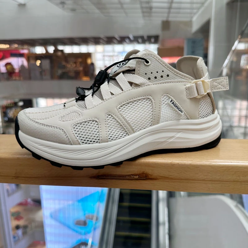 【BYS】2025夏季透气户外徒步溯溪超轻减震耐磨网面防低帮男鞋