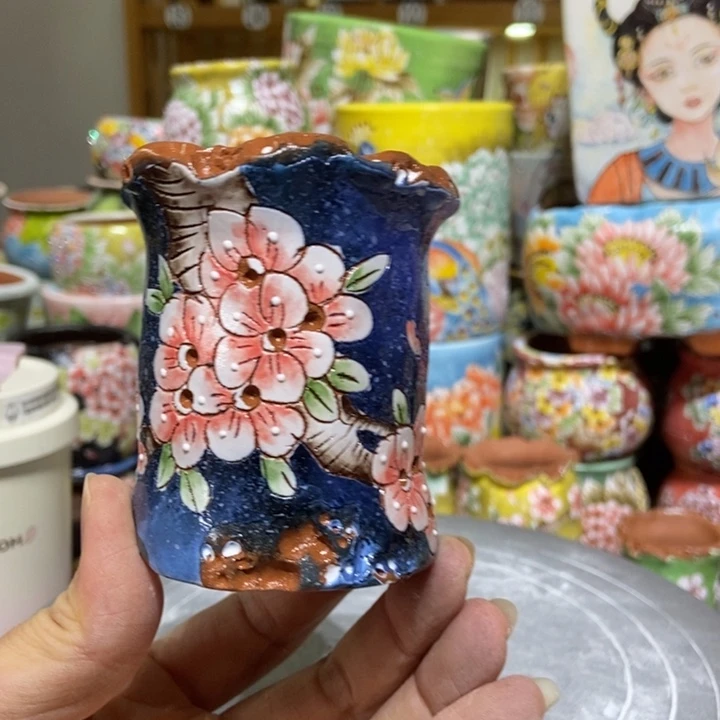 景德镇艺术手绘作品