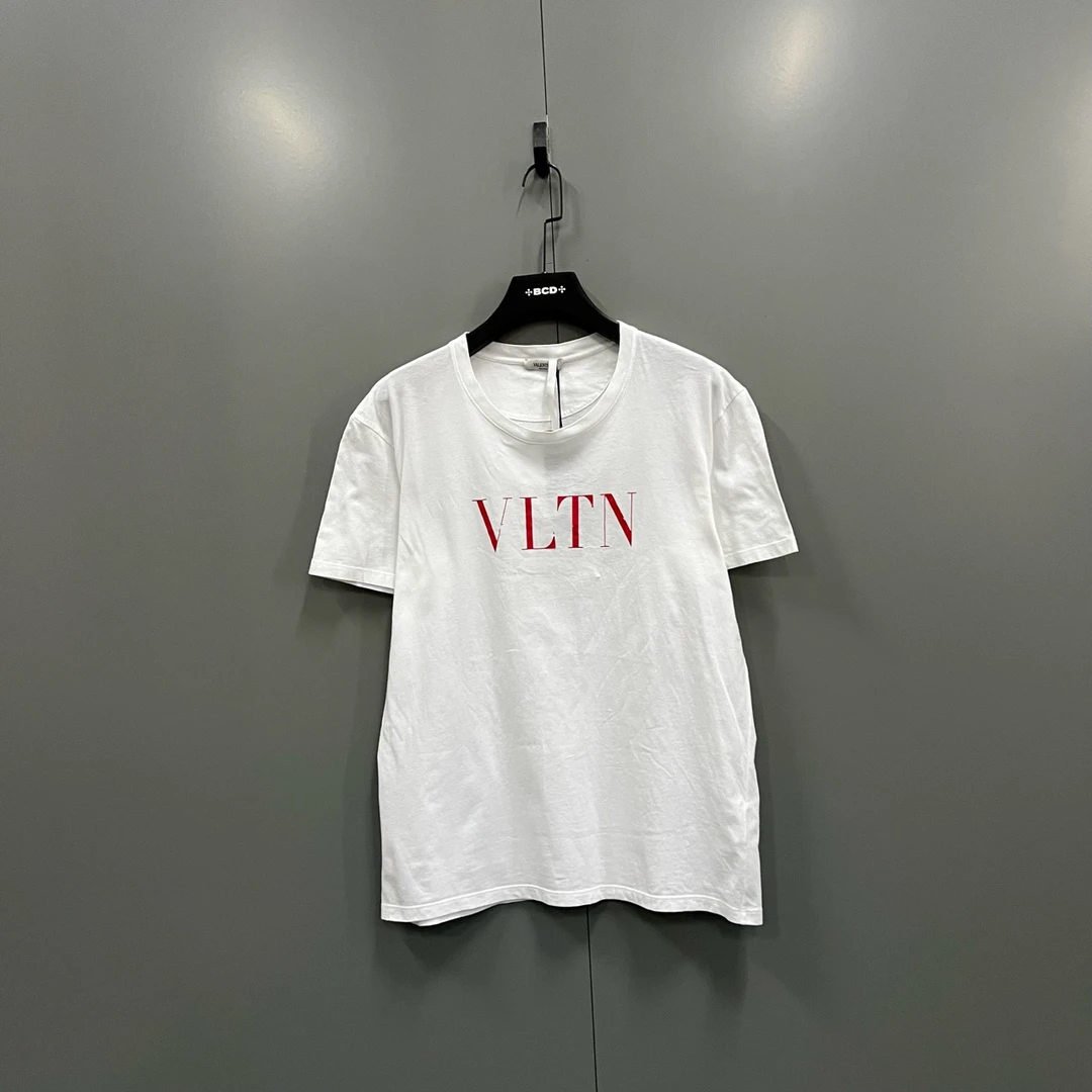 华伦天奴 白色红标logo短袖 尺码如图/95新/5600/bc013775