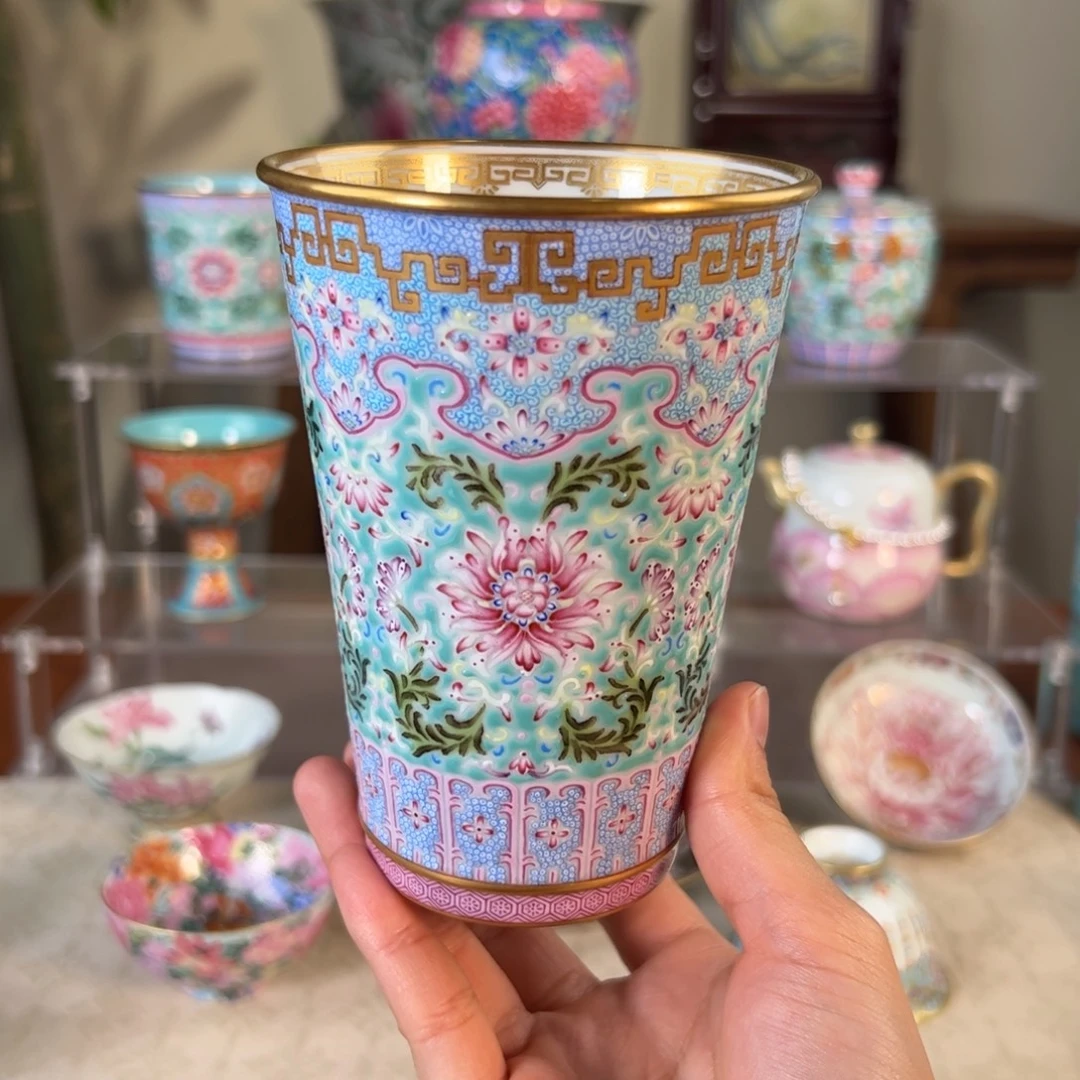 纯手工手绘 高端茶器