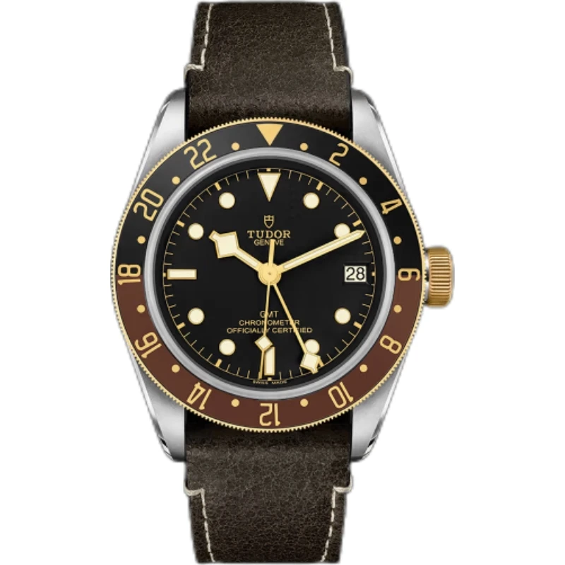 99新 TUDOR/帝舵 碧湾/沙士圈间金可乐圈/M79833/41mm/公价38600