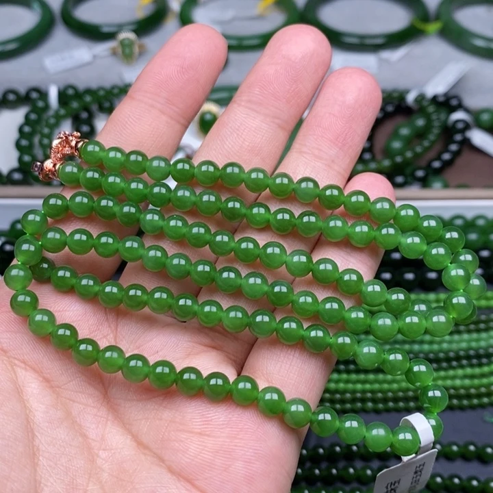 项链未镶嵌和田玉（碧玉）卡6