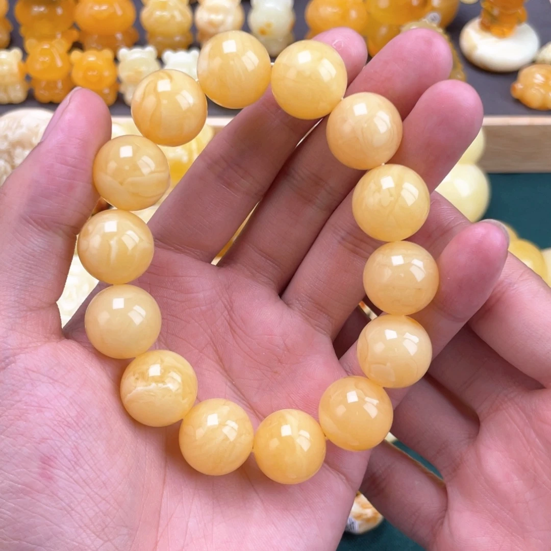 琥珀未镶嵌裸石蜜蜡