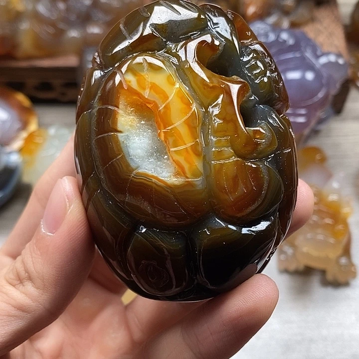 玛瑙/玉髓未镶嵌颈饰