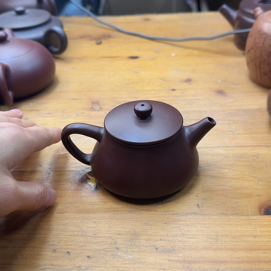 紫砂茶壶民间手艺人全手工制作
