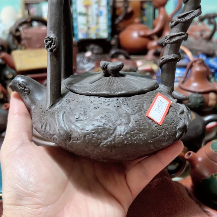 紫砂壶收藏起来了！