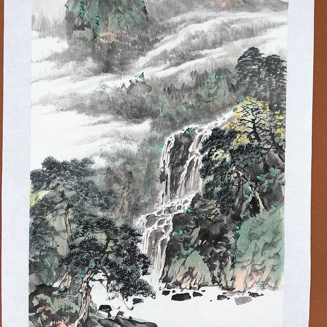 国画李文峰的作品