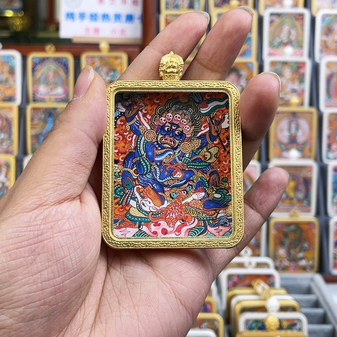 吊坠大黑天待定壳子绳子