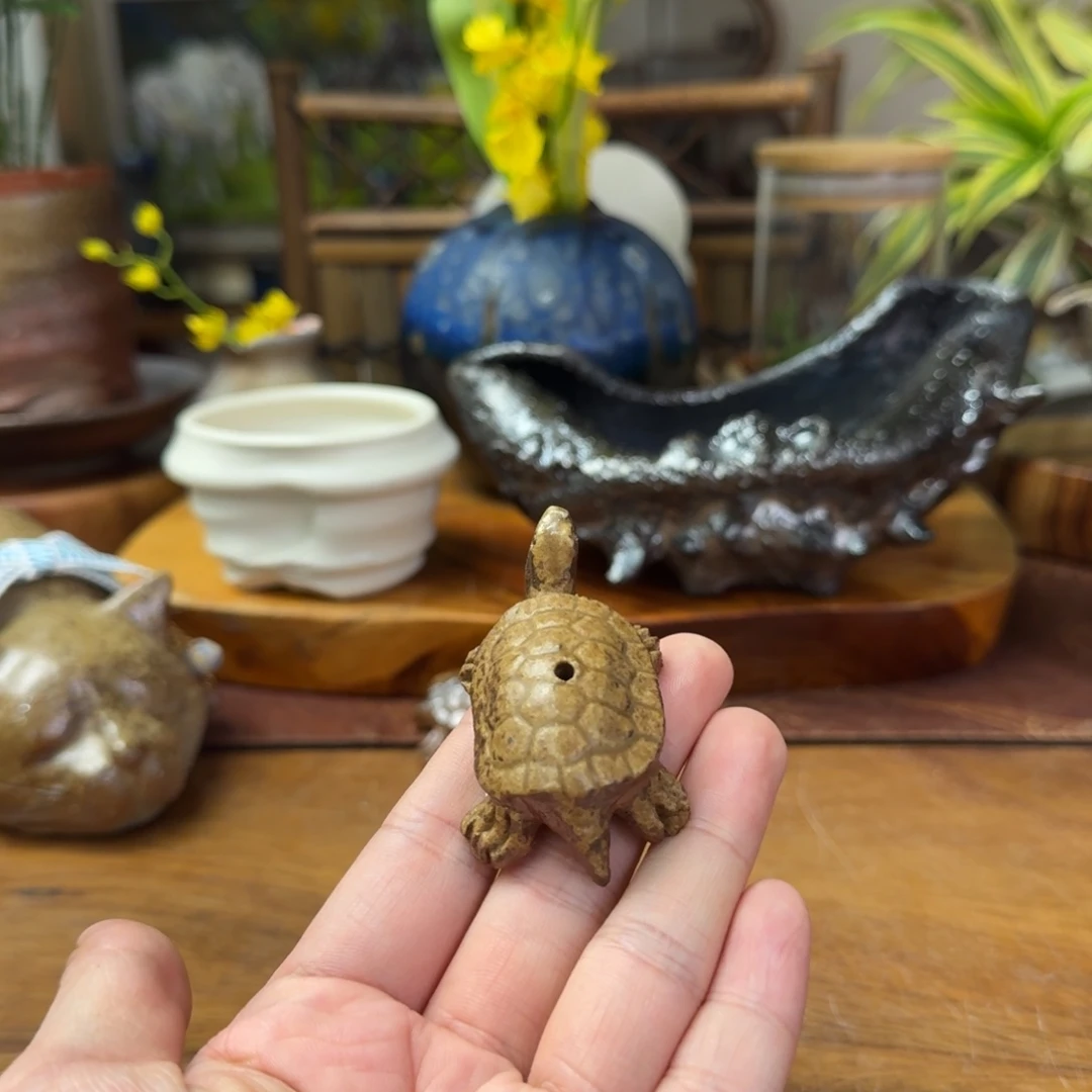 y***h藤原陶臣备前烧香插福利一口价
