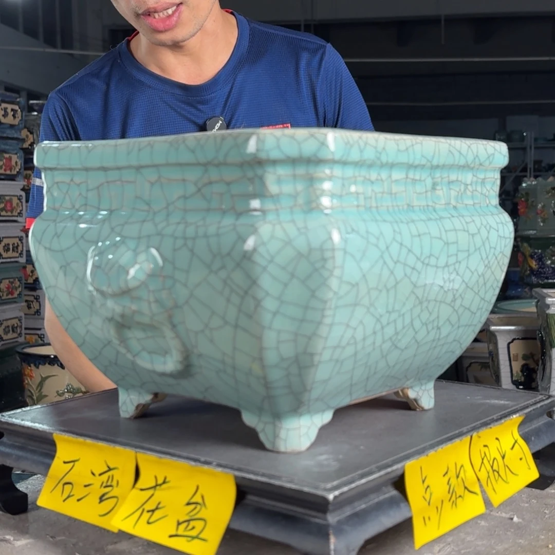 一风堂石湾花盆 内22*16