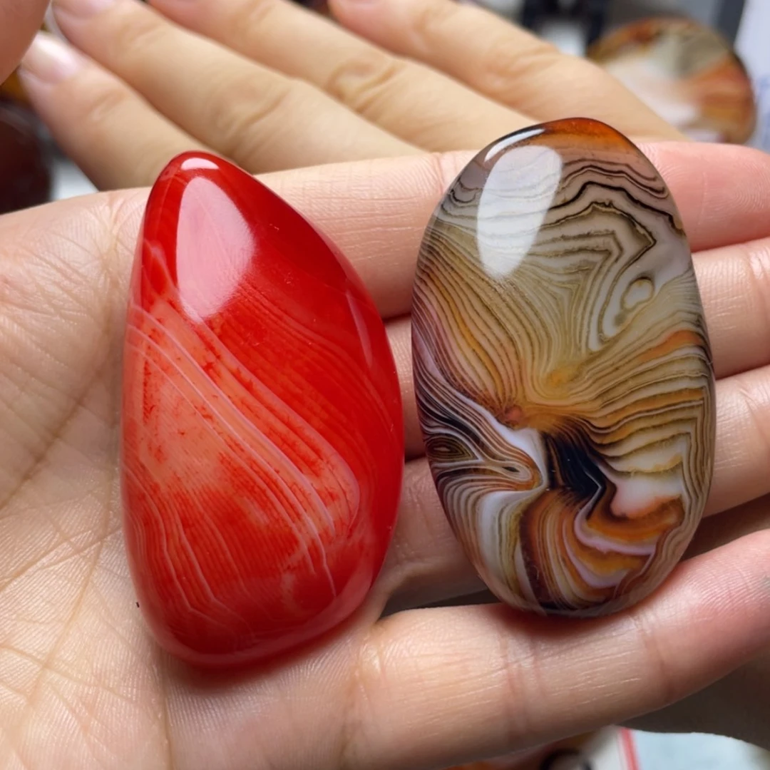【闪购商品】未镶嵌玛瑙/玉髓珠宝奇石潮****者不打孔