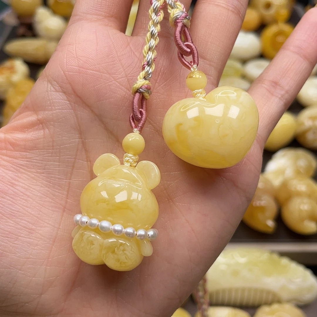 未镶嵌蜜蜡裸石蜜蜡