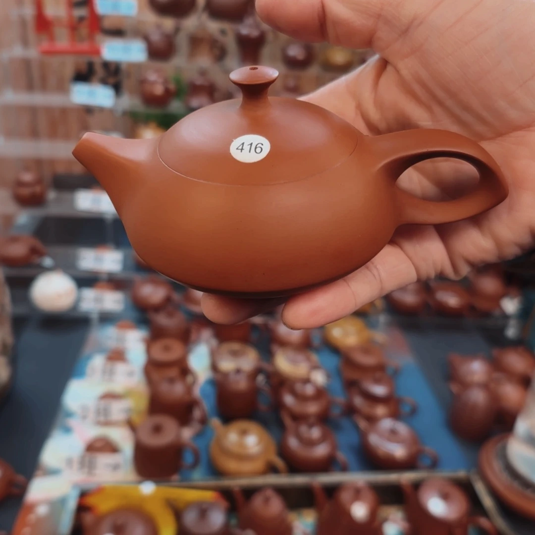 朱泥茶壶卡****K朱泥茶壶微瑕玉兔