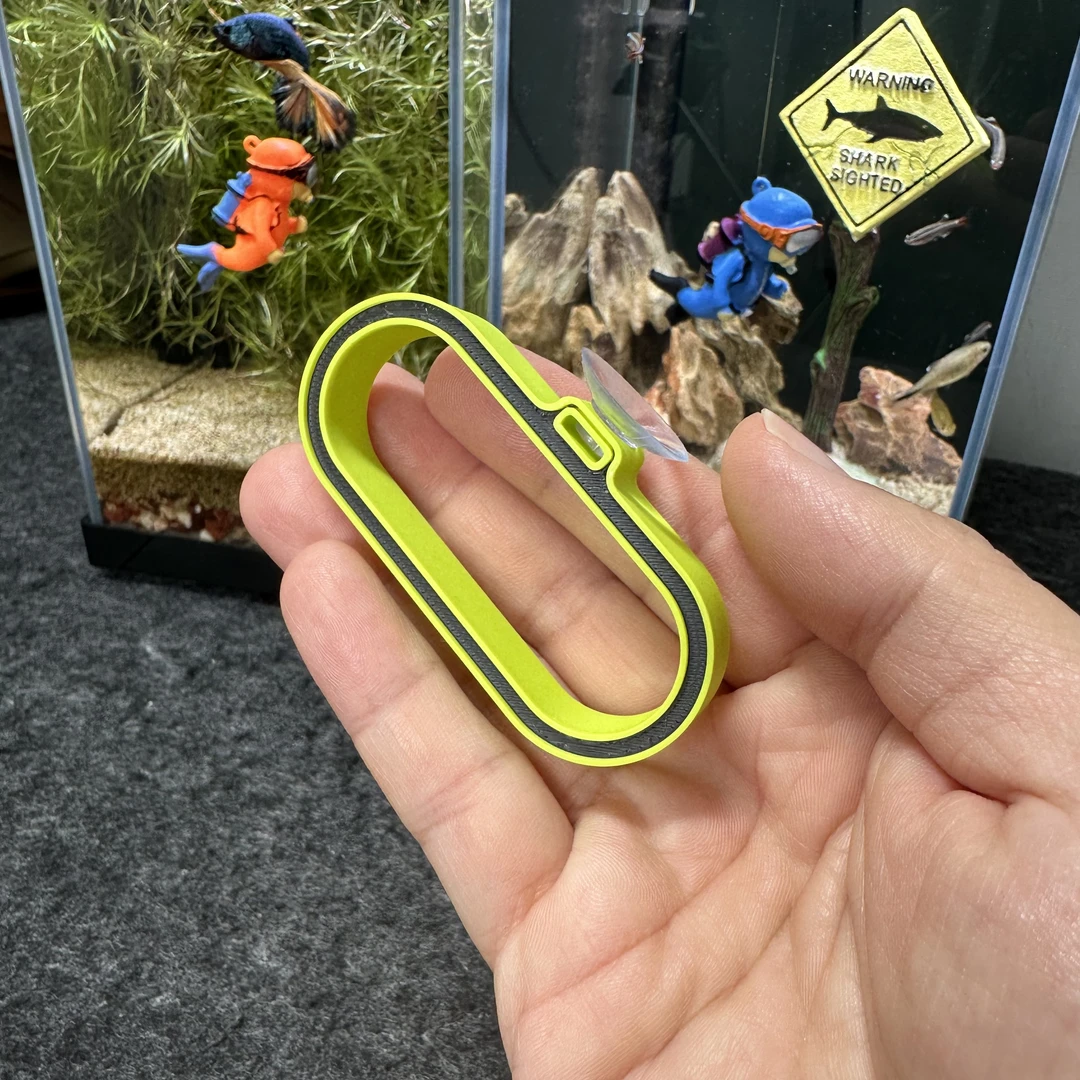 鱼缸喂食器水族箱鱼食饲料喂食圈漂浮式孔雀鱼小型鱼投食鱼粮神器