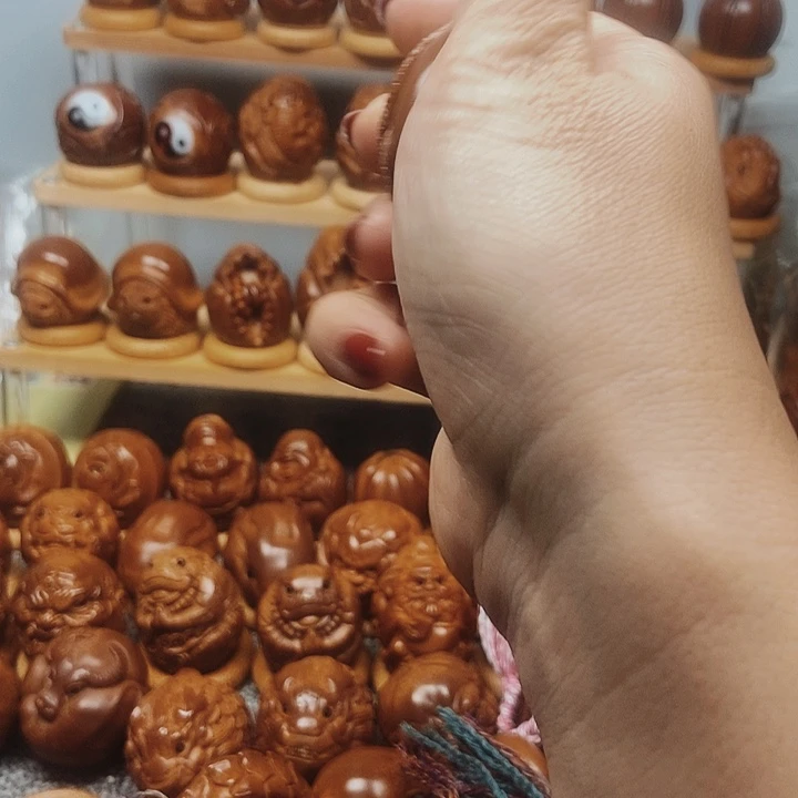 A***味橄榄核手串/手链三面