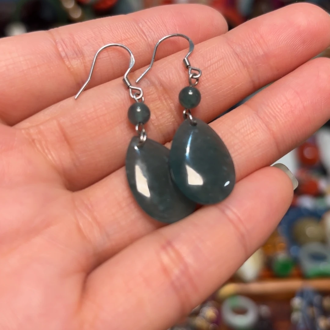 翡翠银S925镶嵌颈饰开播福利不议价炸