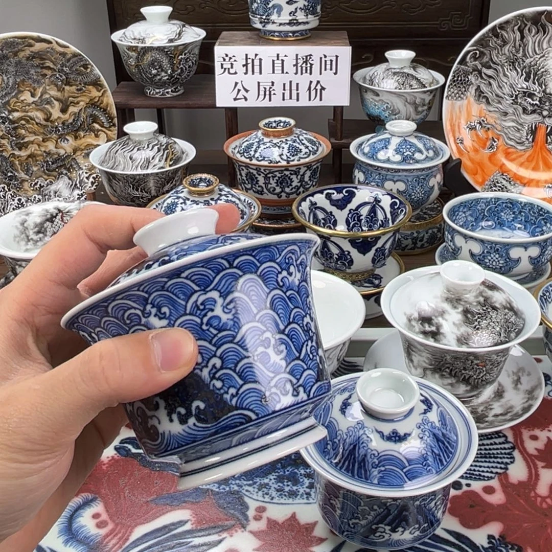 业***景德镇手工手绘陶瓷