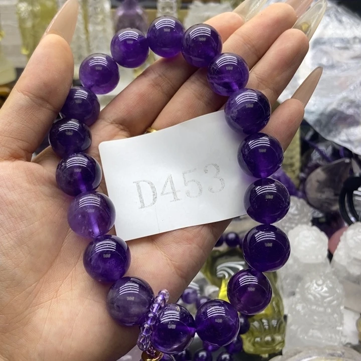 紫晶珠宝半成品未镶嵌